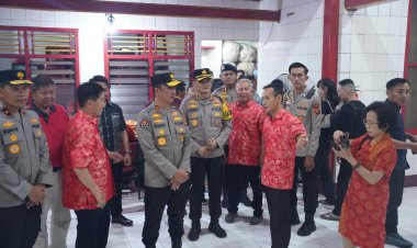 Pastikan Malam Imlek Aman, Kapolda Sumsel Tinjau Pengamanan Sejumlah Klenteng di Palembang