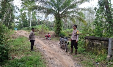 Polsek Buay Bahuga Gelar Patroli KRYD dan Sosialisasi 110 Polri di Punjul Agung