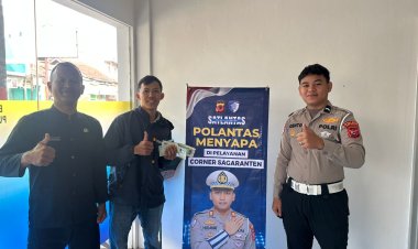 Satlantas Polres Sukabumi Tunjukkan Komitmen Pelayanan Prima Lewat Polantas Menyapa Lewat Outlet Samsat Sagaranten