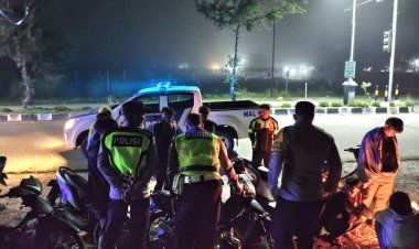 Ramadan Kondusif, Satlantas Polres Bener Meriah Sikat Balap Liar di Sejumlah Titik Rawan