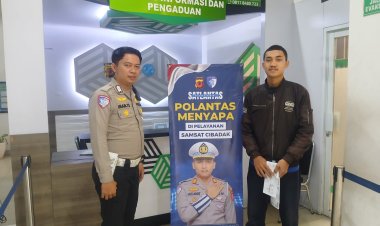 ‎Polantas Menyapa di Samsat Cibadak dan Pelabuhan Ratu : Pelayanan Humanis dan Cepat untuk Masyarakat