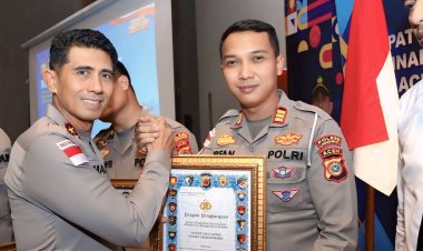 Torehan Gemilang 2026, Kasat Lantas Lhokseumawe Raih Penghargaan Bergengsi di Rapim Polri