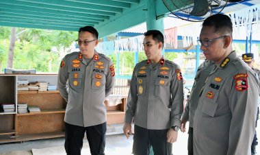 Kapolres Pidie Dampingi Direktur Program Sarjana STIK Tinjau Bakti Kesehatan di Gampong Lamkawe
