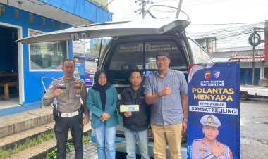 ‎Polantas Menyapa Wajib Pajak di Samsat Cibadak dan Pelabuhan Ratu : Upaya Tingkatkan Pelayanan dan Kedekatan dengan Masyarakat