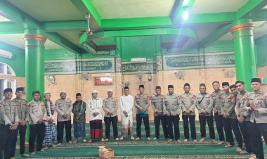 Pererat Silaturahmi Ramadhan, Personel Batalyon D Pelopor Gelar Tarawih Keliling