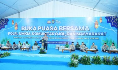 Polda Metro Jaya Gelar Buka Puasa Bersama Ojol, Pererat Sinergi Kamtibmas