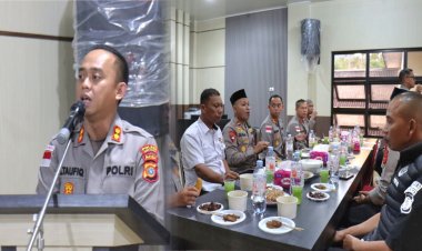 Hangatnya Buka Puasa Bersama, Kapolres Aceh Tengah Beri Penghargaan kepada BKO Brimob Polda Aceh