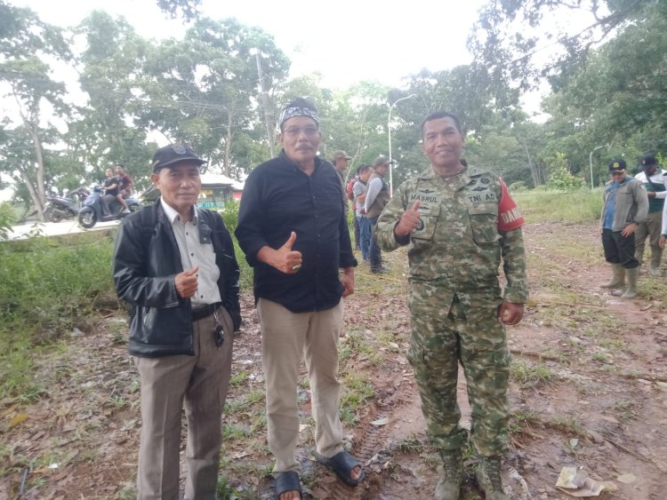 Tim Kopdes Babakan Tenjo Bogor, Ukur Tanah Perhutani