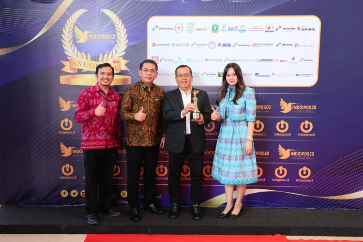 ‎ ‎Kementerian ATR/BPN Terima Penghargaan dari INDOPOSCO atas Diseminasi Strategi Komunikasi yang Paling Masif