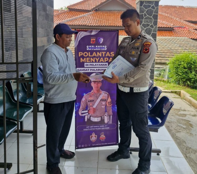 ‎"Polantas Menyapa Samsat" Inovasi Pelayanan Satlantas Polres Sukabumi Hadirkan Pelayanan Terbaik Baru Untuk Masyarakat