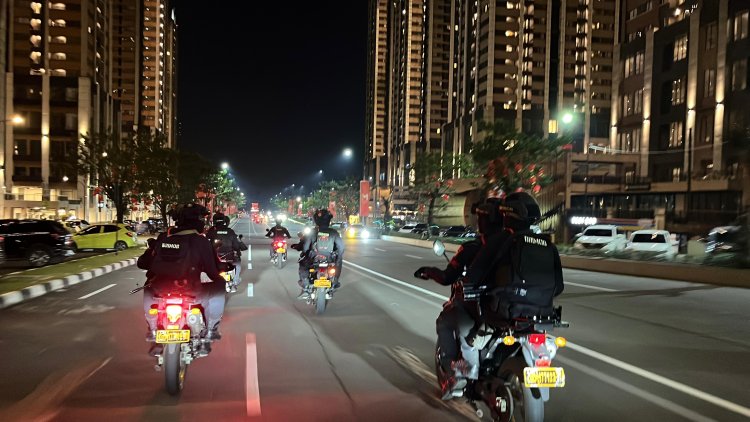 ‎Patroli Brimob di Kabupaten Bekasi Berjalan Kondusif, Antisipasi Tawuran dan Balap Liar