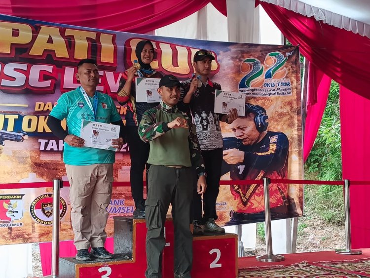 Srikandi Lanudad Gatot Soebroto Puspenerbad Raih Juara 1 Lomba Menembak IPSC Level 1 Bupati Cup. 