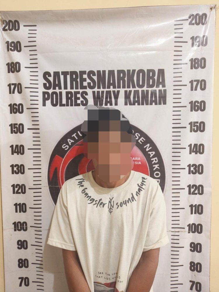 Kedapatan Bawa Ekstasi di Acara Organ Tunggal, Pemuda Asal Buay Pemuka Peliung Diamankan Polisi Way Kanan