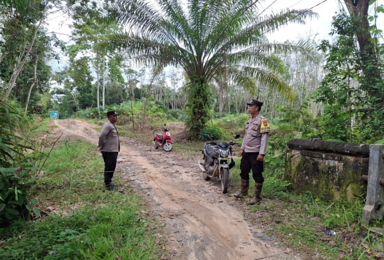 Polsek Buay Bahuga Gelar Patroli KRYD dan Sosialisasi 110 Polri di Punjul Agung
