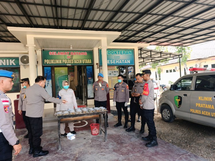 Deteksi Dini Narkoba, 31 Personel Polres Aceh Utara Jalani Tes Urine