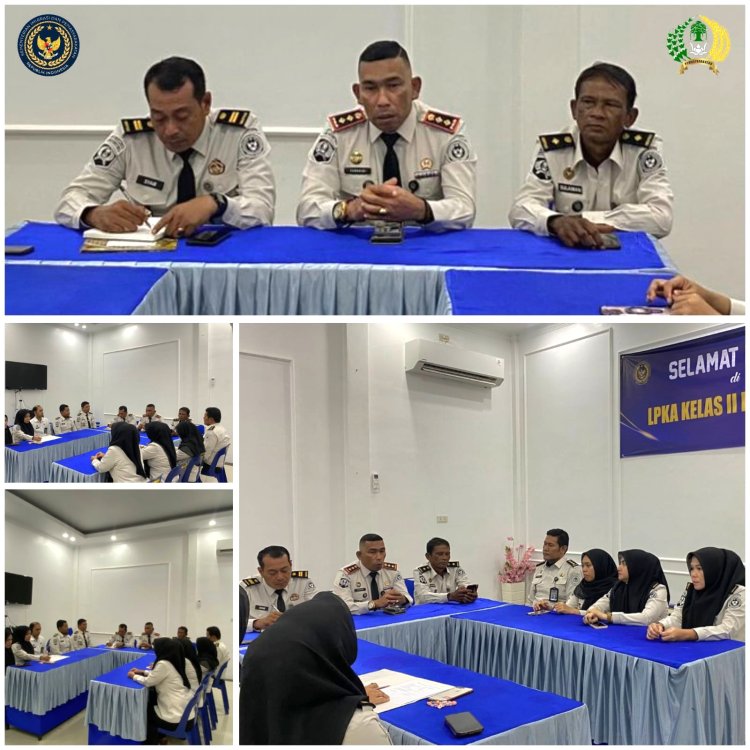 Rapat Koordinasi Ramadhan, LPKA Kelas II Banda Aceh Siapkan Program Pembinaan Spiritual Anak Binaan