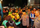 Momen Kapolri Interaksi-Serap Aspirasi Ojol di Kedai Ado Presisi 