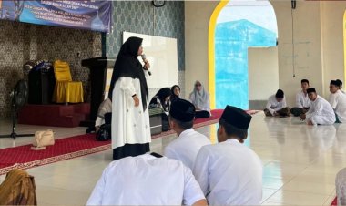 Tafakhur Ramadhan Hari Ke-5, Tim Penyuluh Kemenag Banda Aceh Bimbing ABP LPKA Kelas II Banda Aceh
