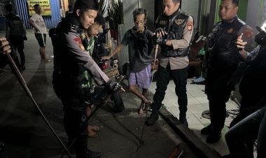 Patroli Perintis Presisi Gagalkan Tawuran di Jaktim, 4 Pemuda dan 12 Sajam Diamankan