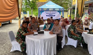 Semarak Ramadhan 1447, Polres Way Kanan Gelar Gerakan Pangan Murah Serentak di Baradatu
