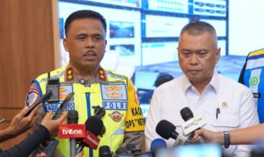 ‎Kakorlantas Polri Pantau Arus Mudik di JMTC, Volume Kendaraan Meningkat Namun Terkendali