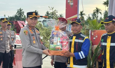 Kapolres Pidie dan Ketua Bhayangkari Cek Kesiapan Pos Pam, Pos Yan dan Pos Pantau