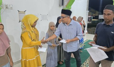 Malam 26 Ramadhan, Gampong Kapa Santuni  24 Anak Yatim dan Piatu