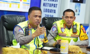 ‎Kawal Operasi Ketupat 2026 di Tol Cikampek, Kakorlantas Polri : Satu Nyawa Sangat Berharga
