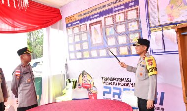 Kapolda Aceh Tinjau Pos Pelayanan Operasi Ketupat Seulawah Tahun 2026 Polres Aceh Timur
