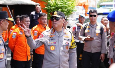 Polri Siagakan 5 Kapal di Jalur Strategis Nasional, Personel Disiapkan Antisipasi Kontinjensi Kecelakaan Laut Jalur Mudik 2026