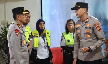 Kapolda Aceh Turun Langsung Tinjau Pos Pengamanan Lebaran di Lambaro dan Bandara SIM