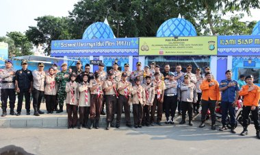 Karoops Polda Metro Jaya Tinjau Posyan Ancol, Warga Diminta Jangan Ragu Manfaatkan Layanan 110