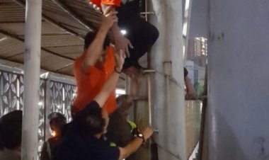 Polisi Gagalkan Aksi Pria yang Diduga Hendak Bunuh Diri di Malam Idul Fitri