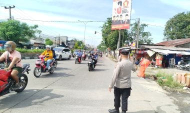 Demi Mudik Aman, Polisi dan TNI Bersinergi Atur Lalu Lintas di Kalijaya