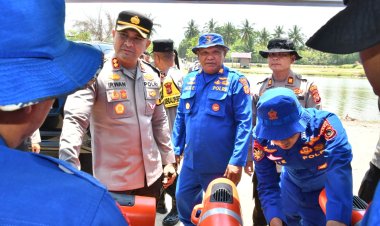 Polres Aceh Timur Dirikan Pos Taktis untuk Pengamanan Wisata Lebaran