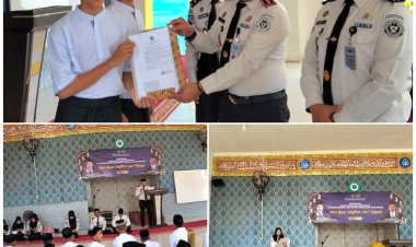 LPKA Kelas II Banda Aceh Serahkan SK Remisi Khusus Idul Fitri kepada 38 Anak Binaan