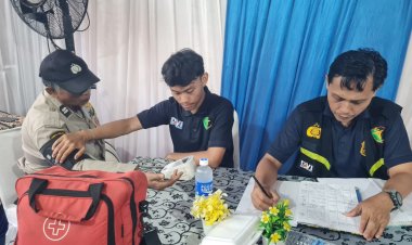 Jaga Kesiapan Personel, Dokkes Polres Metro Jakarta Utara Laksanakan Pelayanan dan Pengecekan Kesehatan
