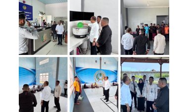 Kakanwil Ditjen PAS Aceh Tinjau Layanan Kunjungan Lebaran di LPKA Banda Aceh