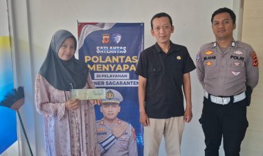 ‎Inovasi Satlantas Polres Sukabumi, Permudah Layanan di Samsat Cibadak dan Pelabuhan Ratu Melalui 'Polantas Menyapa'