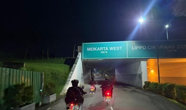 Patroli Brimob Yon D Pelopor di Kabupaten Bekasi Berjalan Kondusif, Tawuran dan Balap Liar Nihil