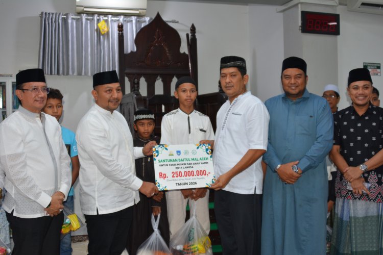 Melalui Safari Ramadhan, Pemprov Aceh dan Pemko Langsa Perkuat Kebersamaan