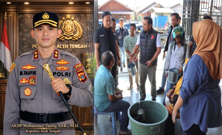 Cegah Panic Buying, Kapolres Aceh Tengah Pastikan Pengamanan SPBU dan Stok BBM Aman