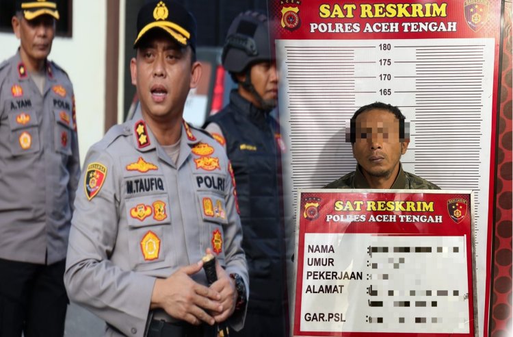 Residivis Curanmor Beraksi di Bebesen, Kini Diamankan di Polres Aceh Tengah