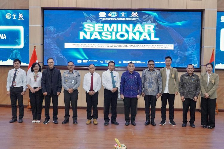 Bicarakan Digitalisasi Layanan Pertanahan di Universitas Udayana, Wamen Ossy: Bukan Sekadar Ganti Dokumen Kertas ke Digital
