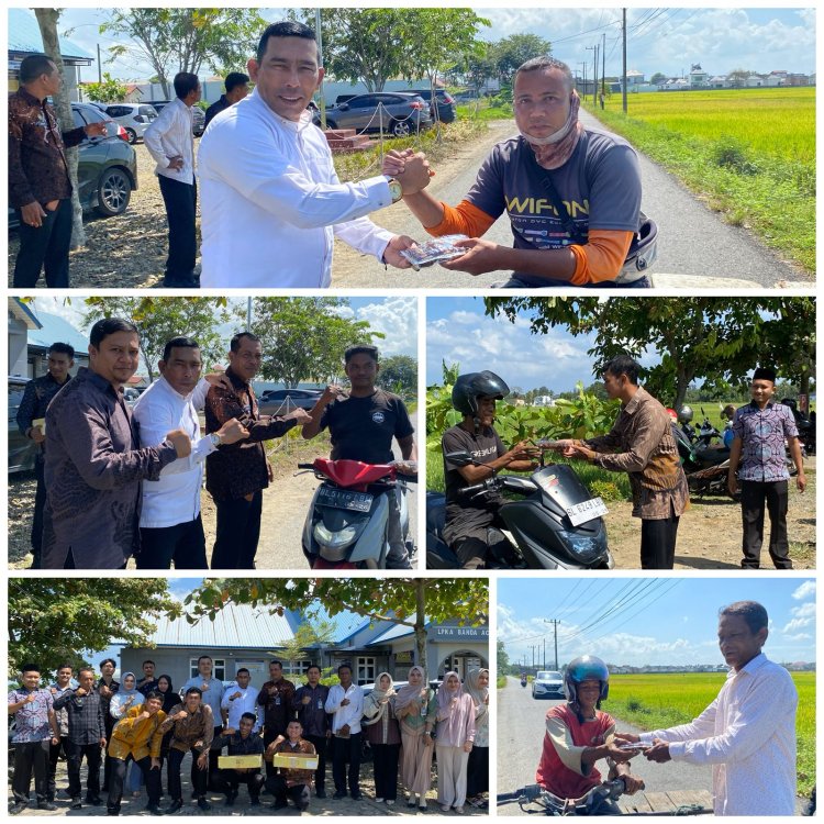 Semangat Berbagi di Bulan Ramadhan, LPKA Banda Aceh Bagikan Takjil untuk Masyarakat