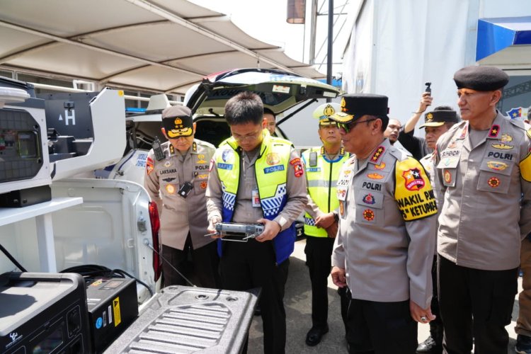 Wakapolri : Operasi Ketupat 2026 Didukung Teknologi Canggih, Dari Drone hingga Command Center Mobile
