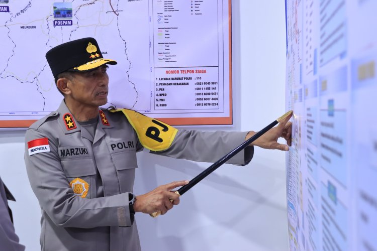 Kapolda Aceh Dirikan 61 Pos Pengamanan, Pastikan Mudik Lebaran Aman dan Nyaman