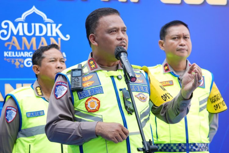 ‎Arus Mudik Baru 25 Persen Tinggalkan Jakarta, Kakorlantas Tegaskan Keselamatan Prioritas Operasi Ketupat 2026