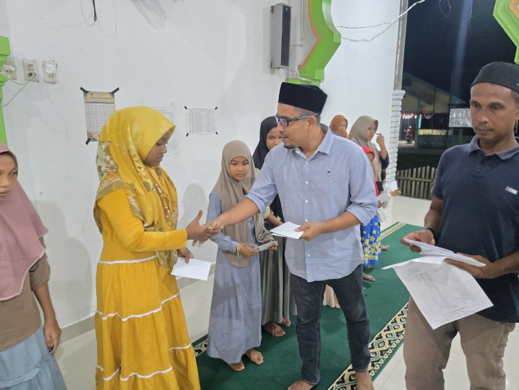 Malam 26 Ramadhan, Gampong Kapa Santuni  24 Anak Yatim dan Piatu