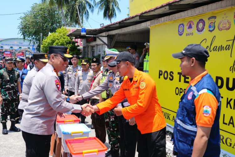 Polri Siagakan 5 Kapal di Jalur Strategis Nasional, Personel Disiapkan Antisipasi Kontinjensi Kecelakaan Laut Jalur Mudik 2026